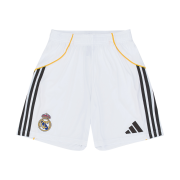 Adidas Real Madrid 2025/26 Home Shorts White - KR Sizing