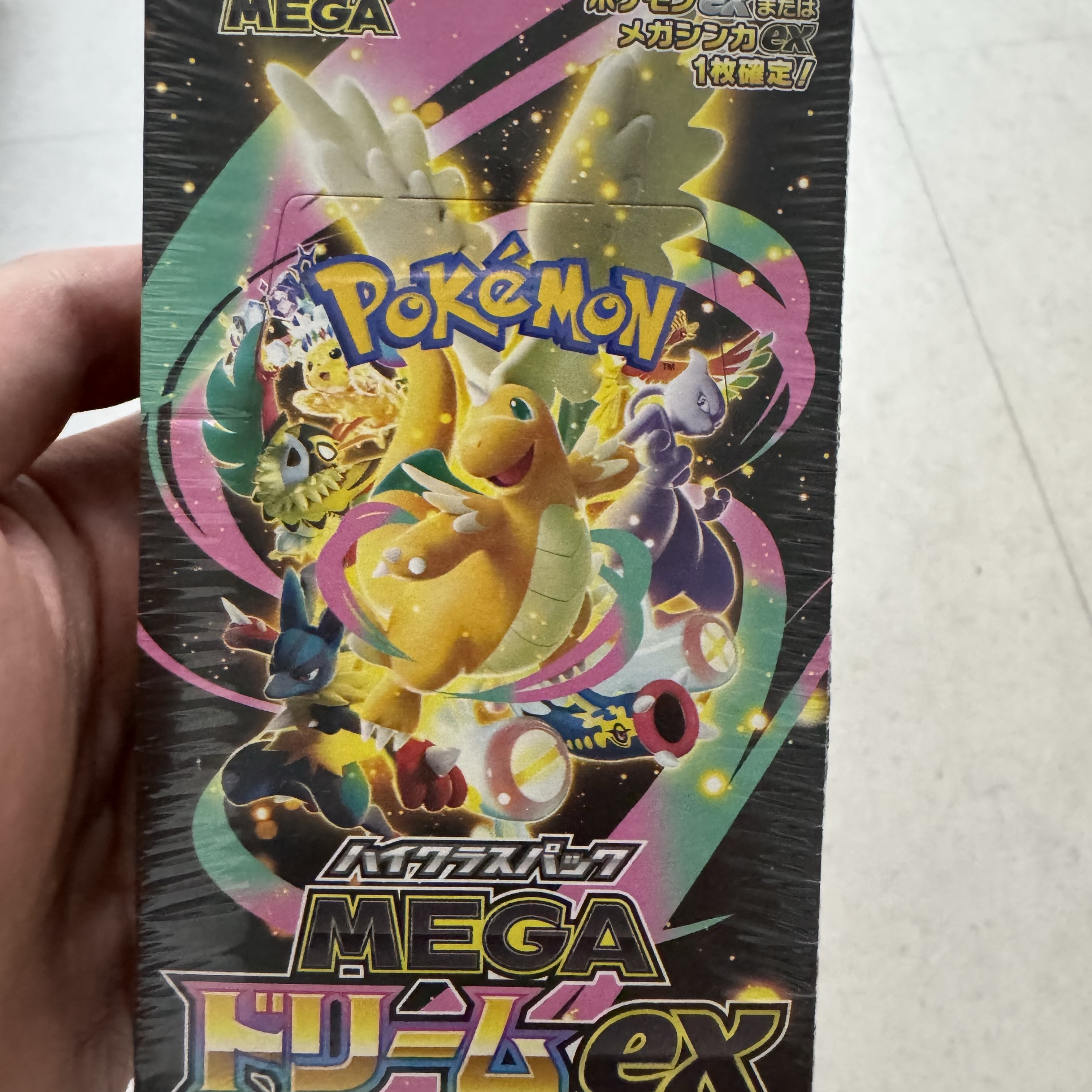 Pokemon TCG Mega High Class Pack MEGA Dream ex Box (Pack of 10/Japanese Ver.) 착용 스타일