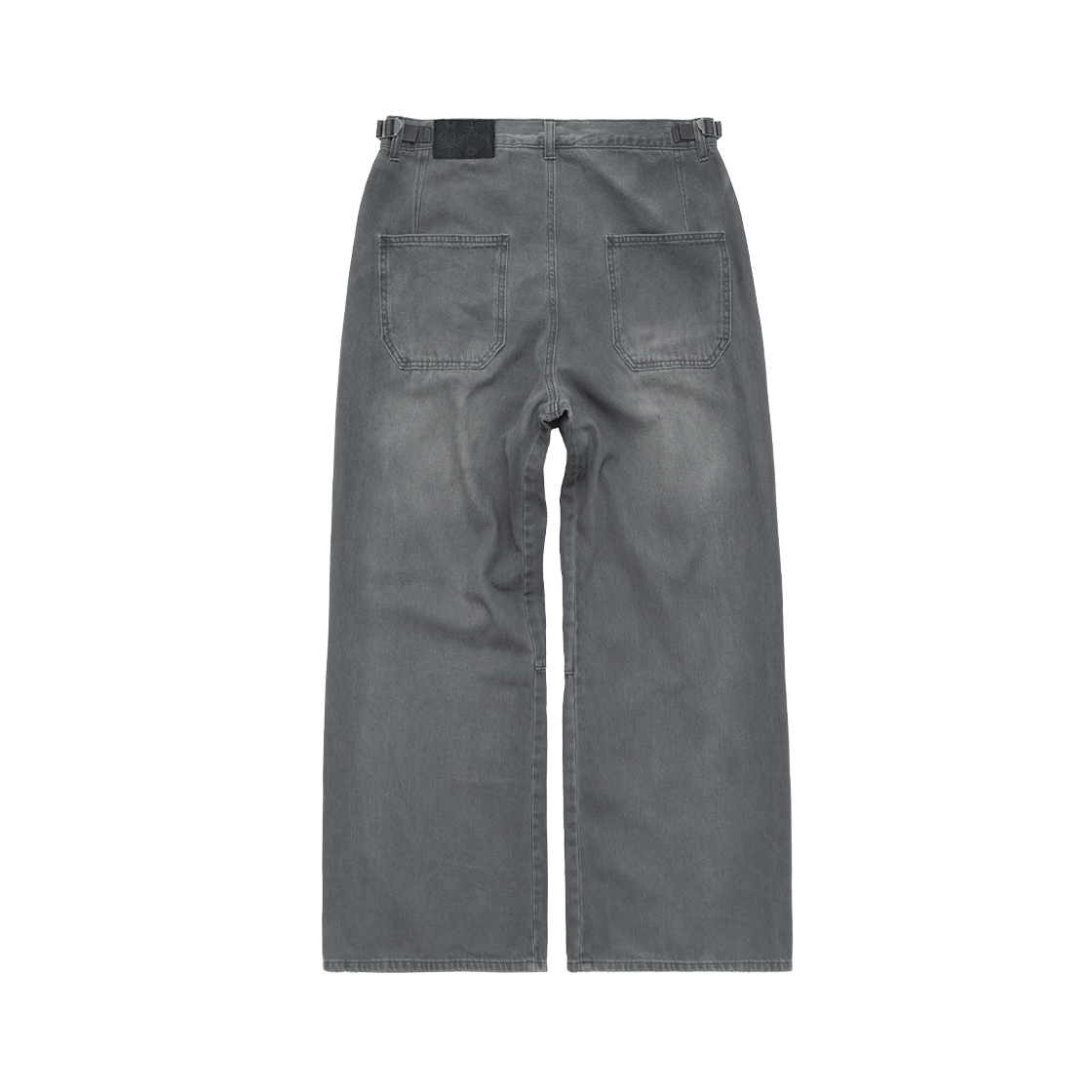 폴리테루 코티드 고시마 데님 팬츠 그레이(Polyteru Coated Gosima Denim Pants Gray) - 2