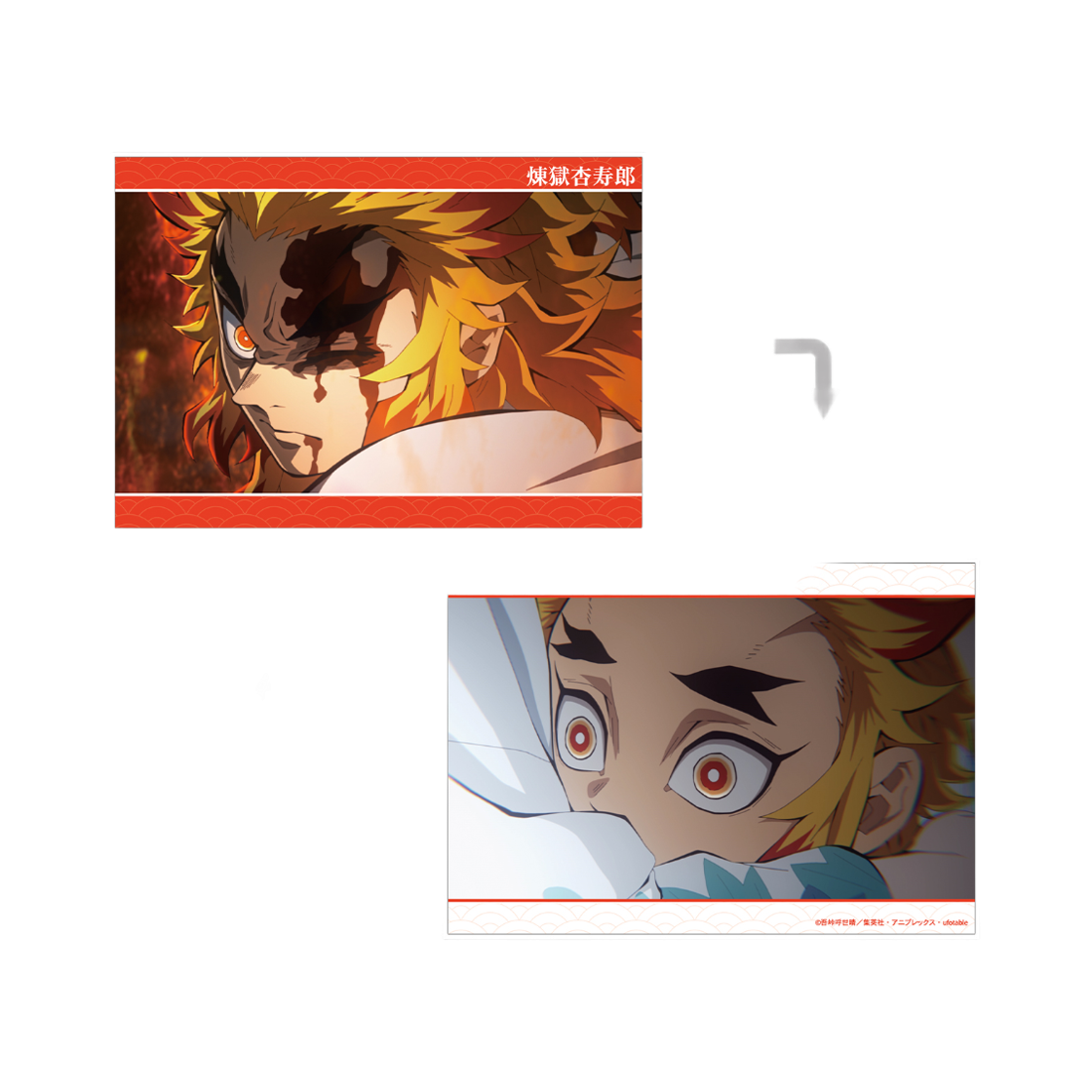 애니모어 귀멸의 칼날 렌고쿠 쿄쥬로 장면컷 A5 일러스트 카드(Animore Demon Slayer Kyojuro Rengoku Scene A5 Illustration Card)