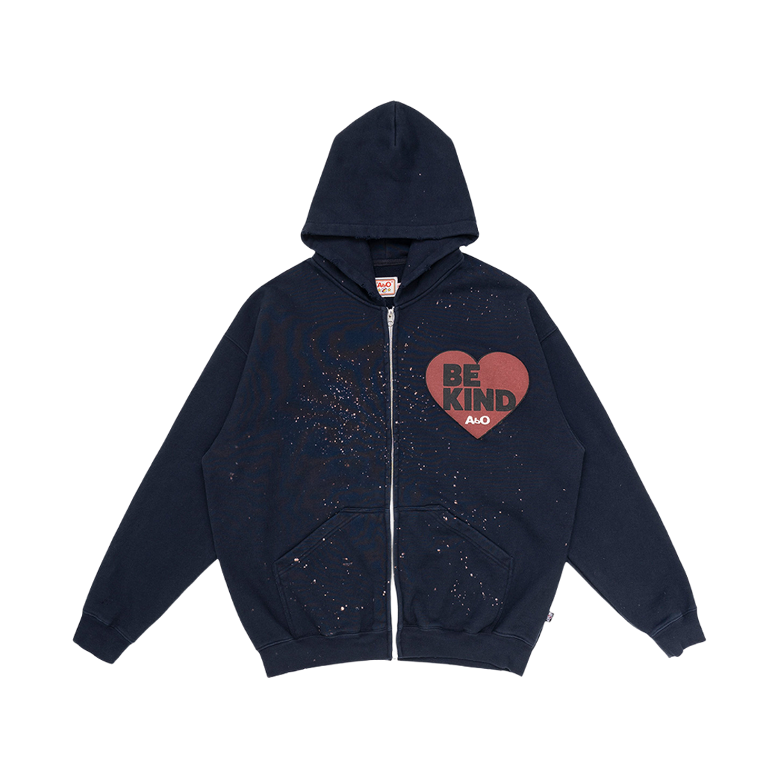 에이비오 카인드 집 후디 콥 블루(ABO Kind Zip Hoodie Cop Blue) - 1