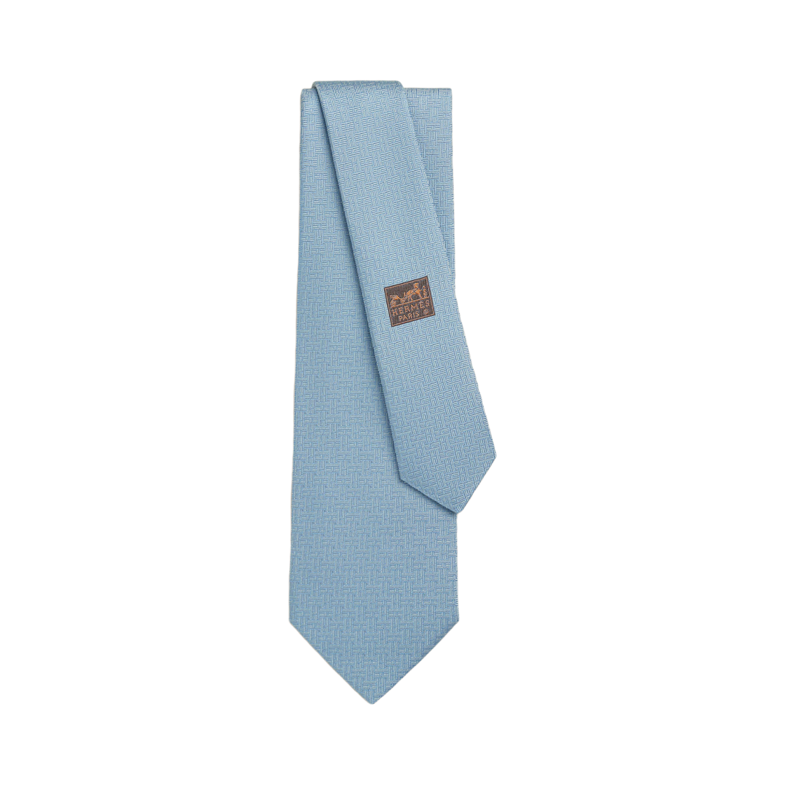 H659448T09 Hermes H Trefles Tie Ciel