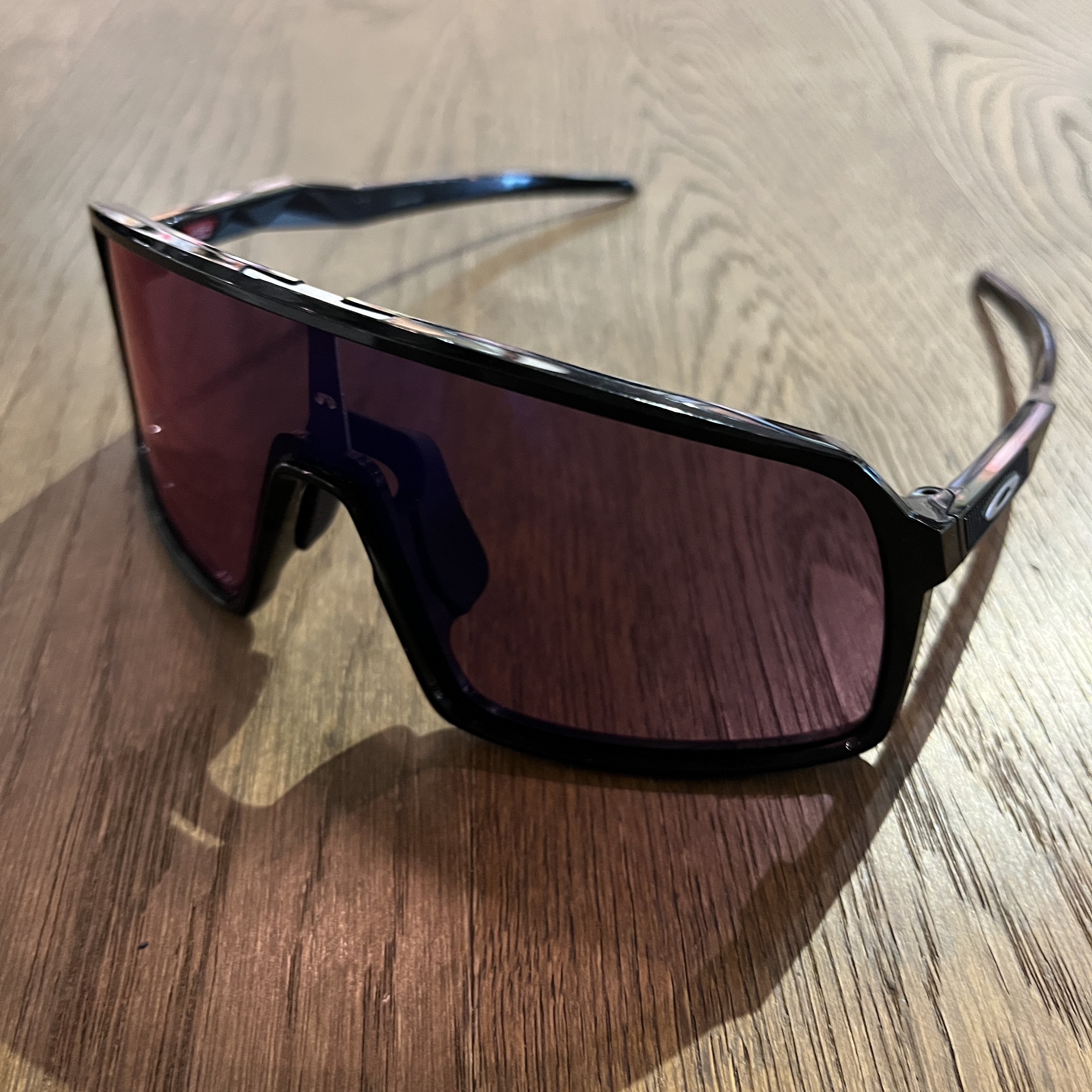 Oakley Sutro Matte Black Frame Prizm Road Lenses Asian Fit 착용 스타일