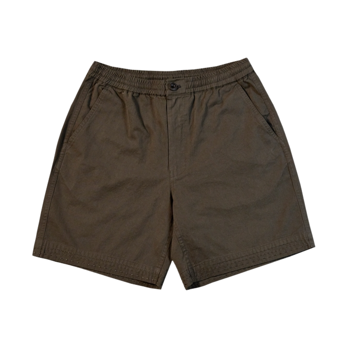 퍼렌 스티치 쇼츠 올리브 브라운(PERENN Stitch Shorts Olive Brown) - 1