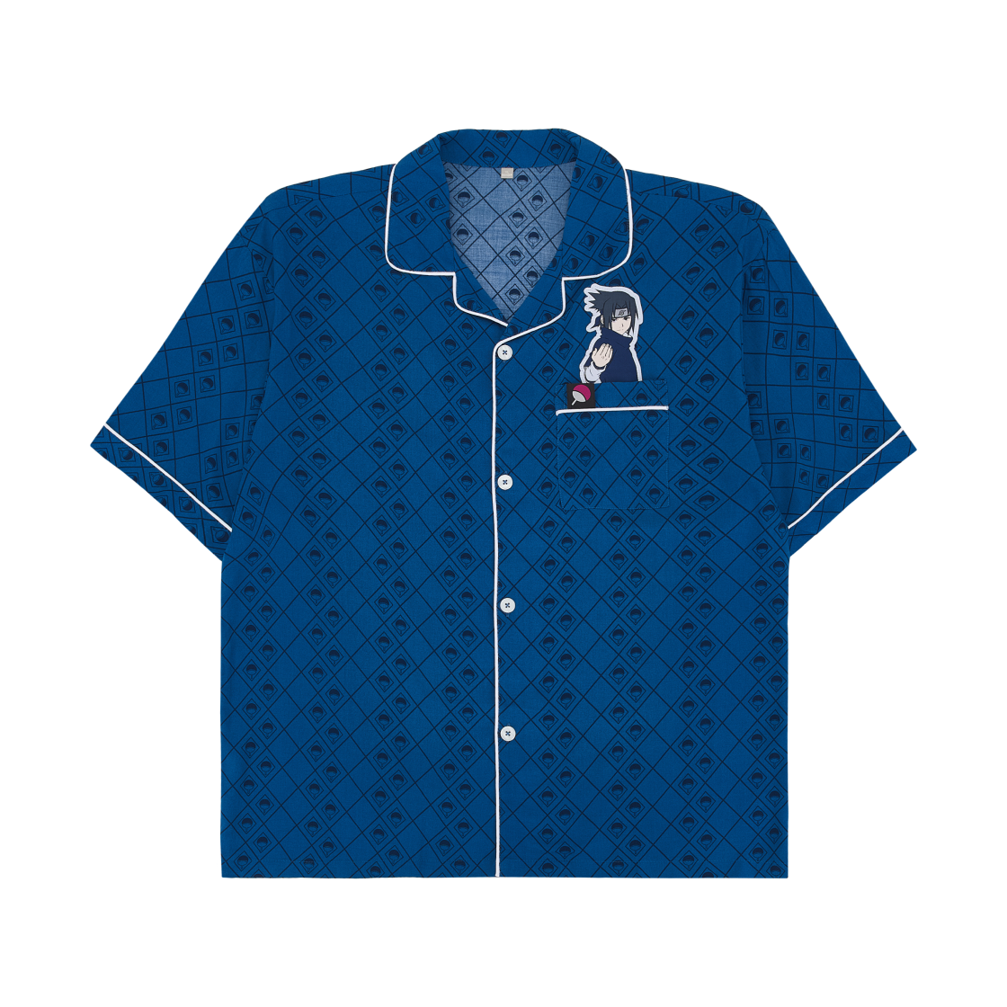 스파오 x 나루토 반팔 파자마 블루(Spao x Naruto Short Sleeve Pajamas Blue) - 2