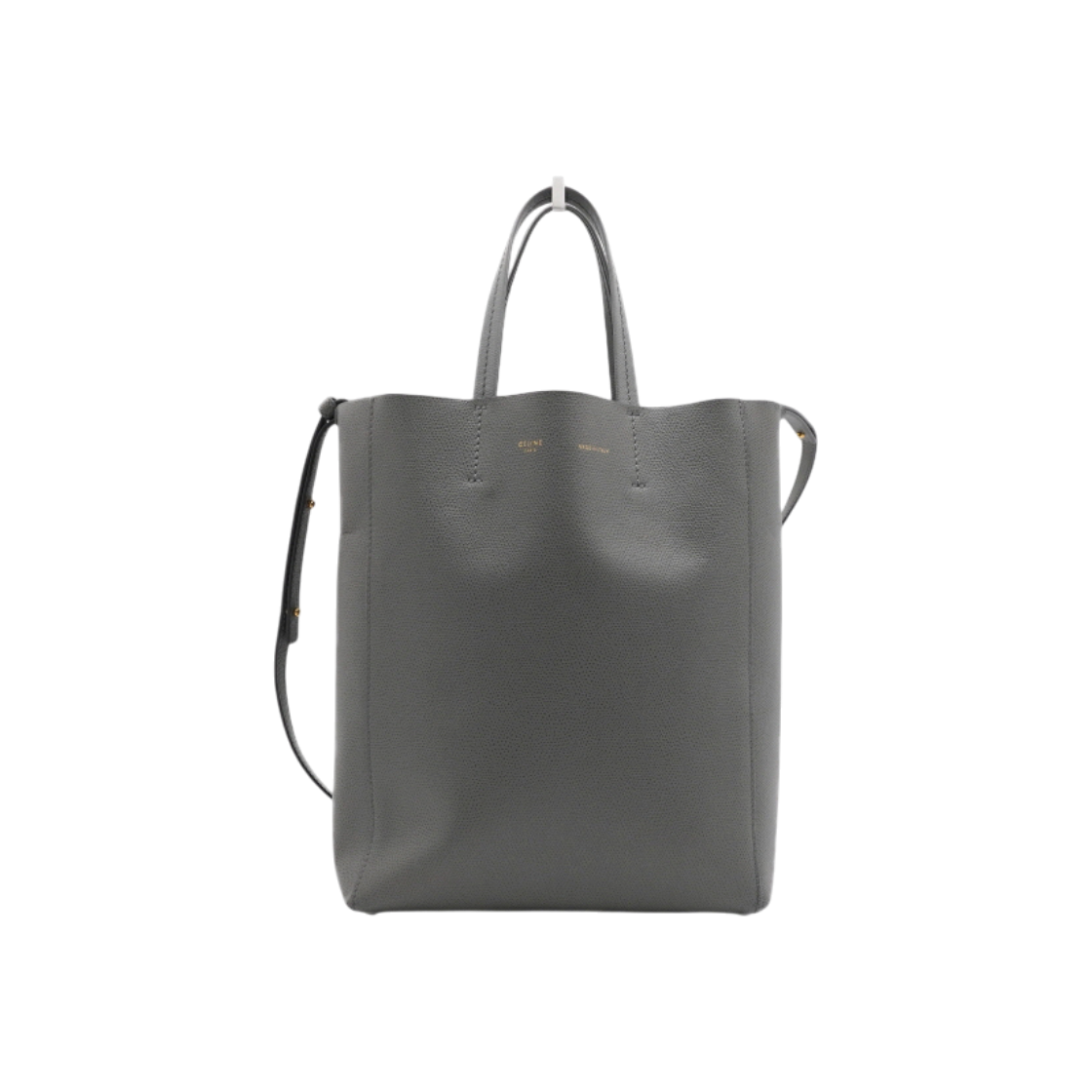 IT646NVIGPU5 Celine Vintage Cabas Vertical Small Tote & Shoulder Bag