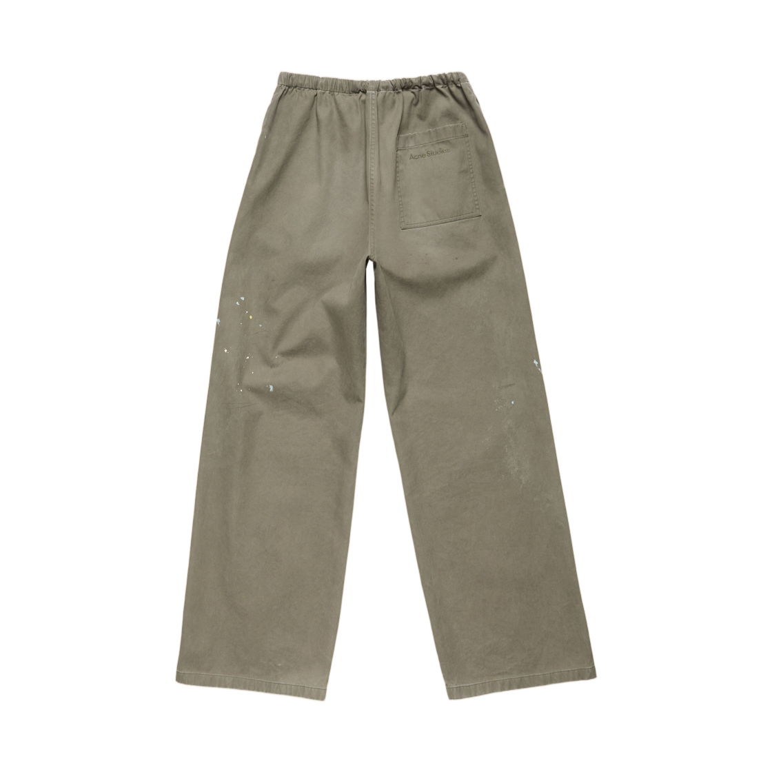 아크네 스튜디오 워시드 코튼 트라우저 더스티 그린(Acne Studios Washed Cotton Trousers Dusty Green) - 2