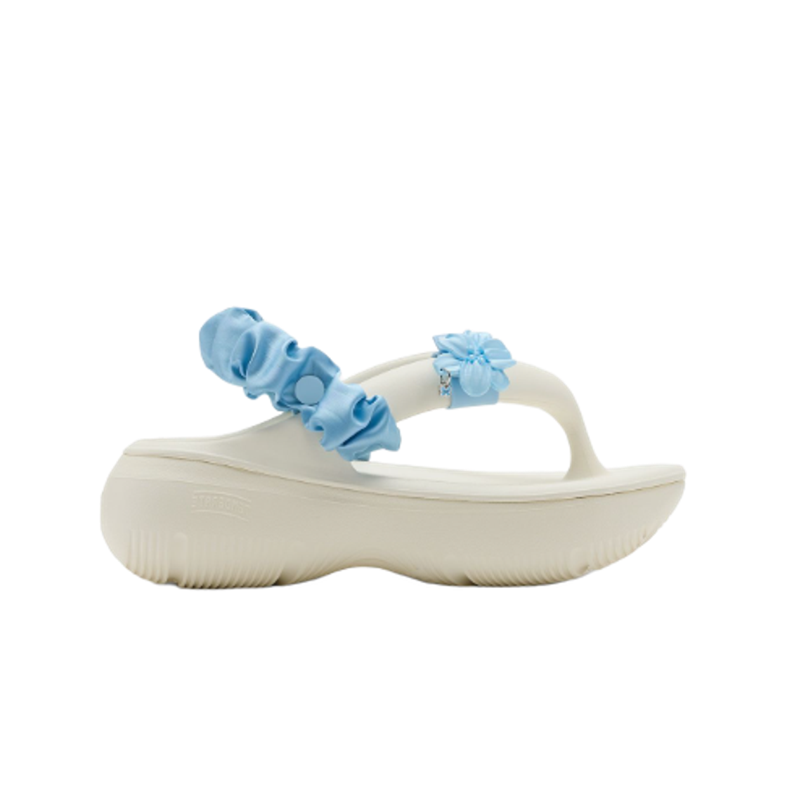 - (W) Taw&Toe Zerovity Plumpy Cream Flower Charm Set Blue