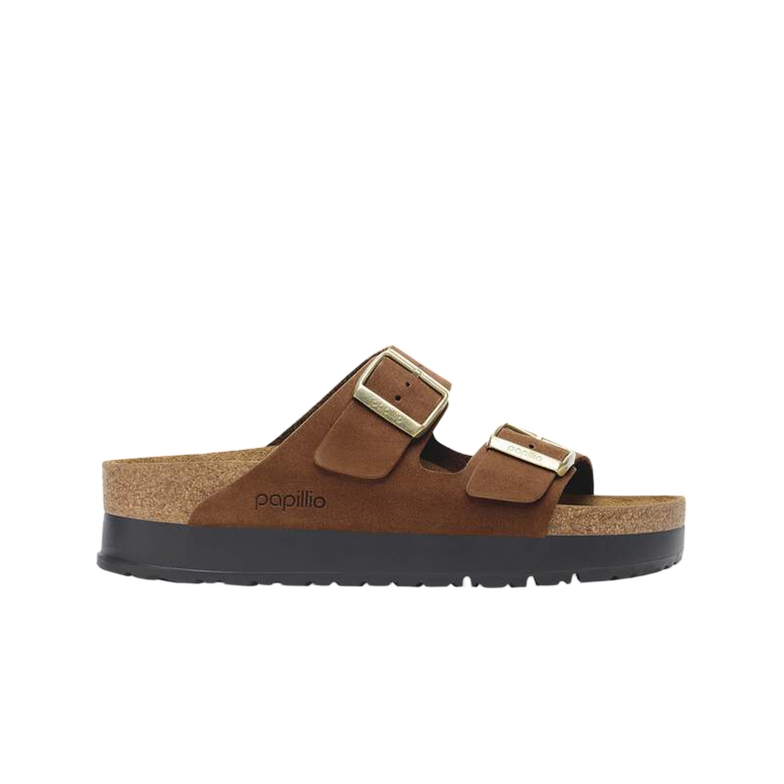 1028366 Birkenstock Arizona Flex Platform Dark Tea - Narrow