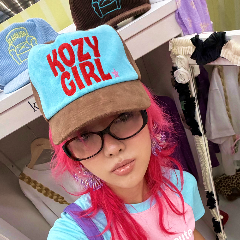 키코지 코지 걸 캡 브라운(Kikozy Kozy Girl Cap_Brown) - 5
