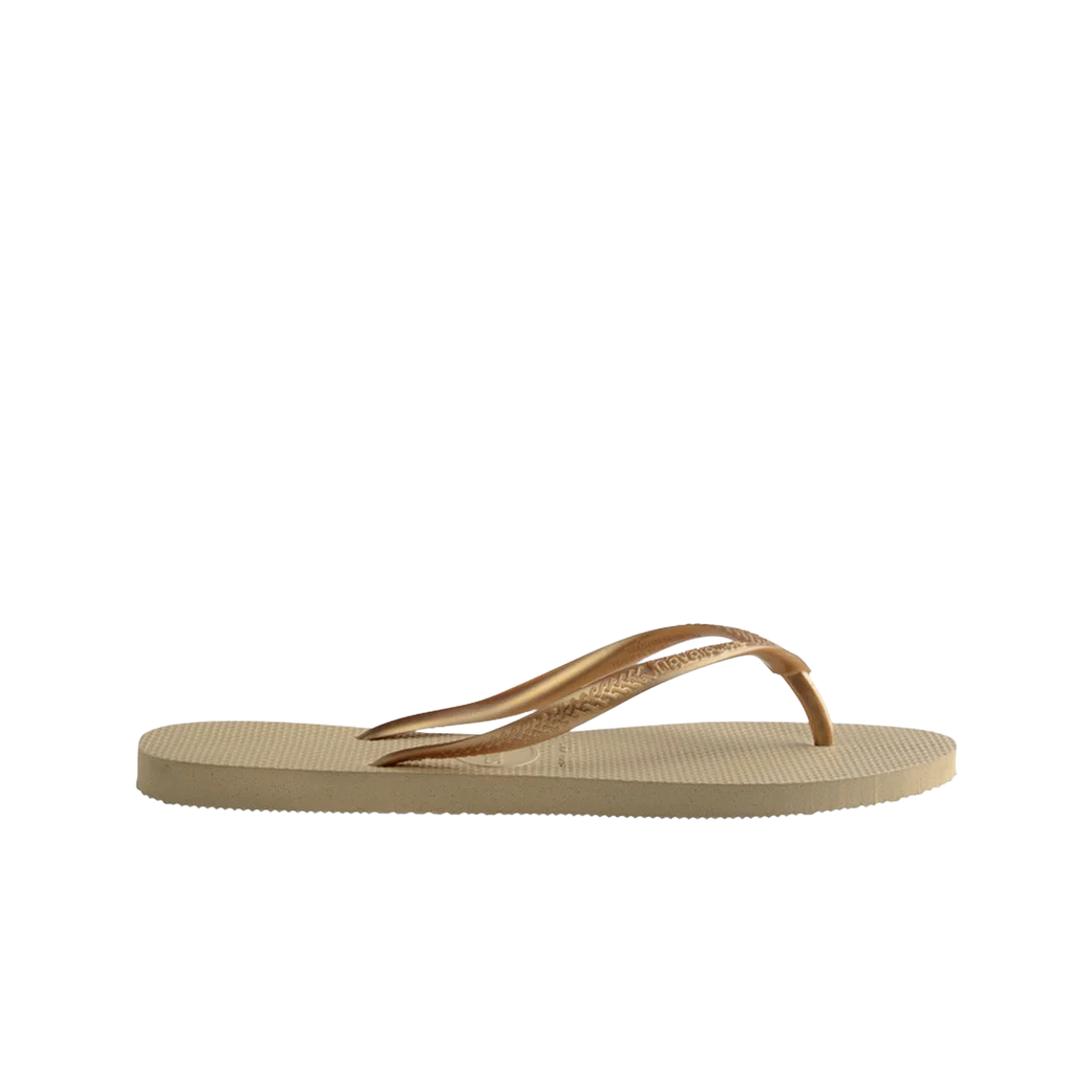 (W) 하바이아나스 슬림 플립 플랍 샌드 그레이((W) Havaianas Slim Flip Flop Sand Grey) - 1