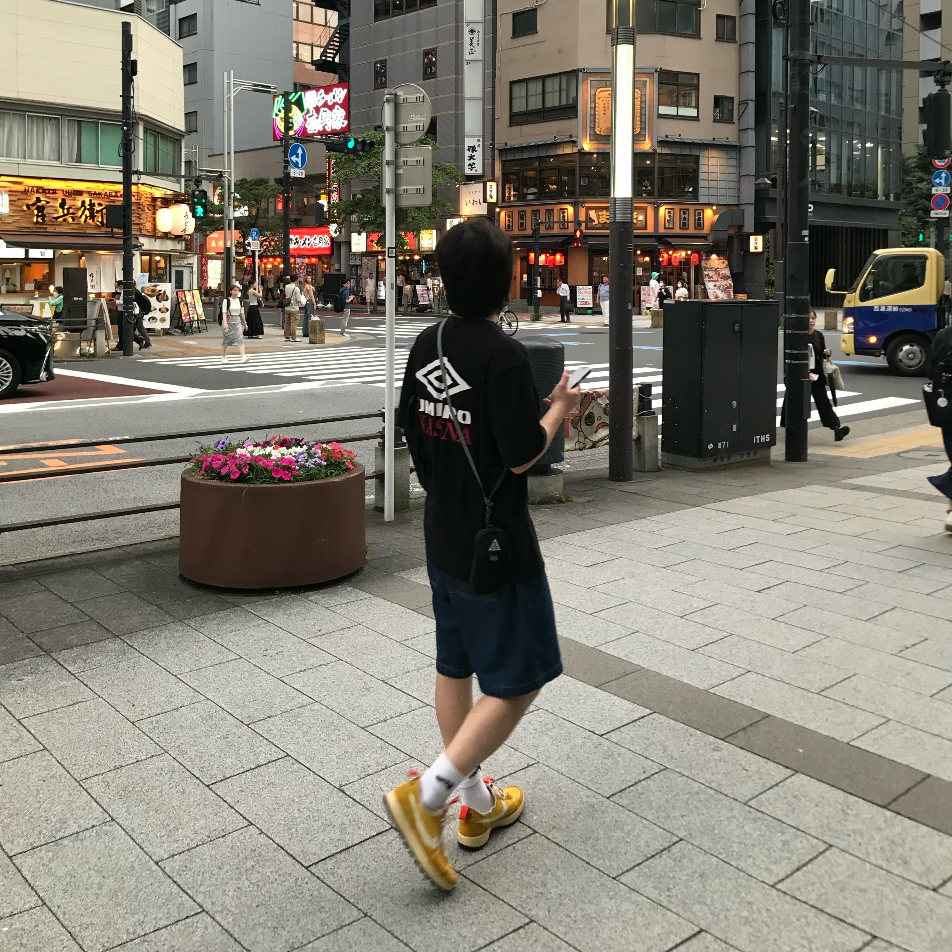 Nike x Tom Sachs General Purpose Shoe Archive, Umbro x Kasina S/S T-Shirt Black 착용 스타일