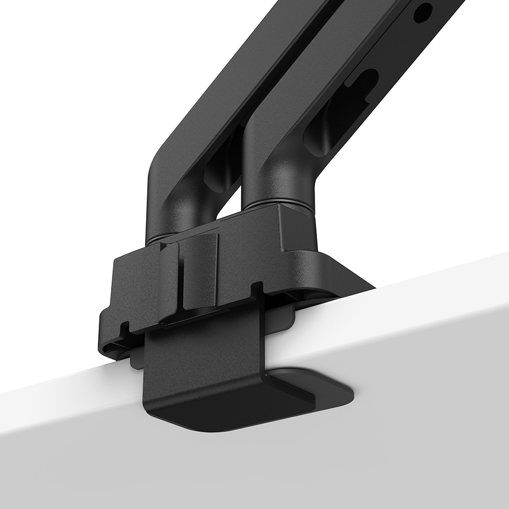 벤큐 BDH01 블랙 듀얼 모니터암 360도 회전 고중량 모니터 받침대 거치대(BenQ BDH01 Black Dual Monitor Arm 360-Degree Rotating Heavy-Duty Monitor Stand) - 3