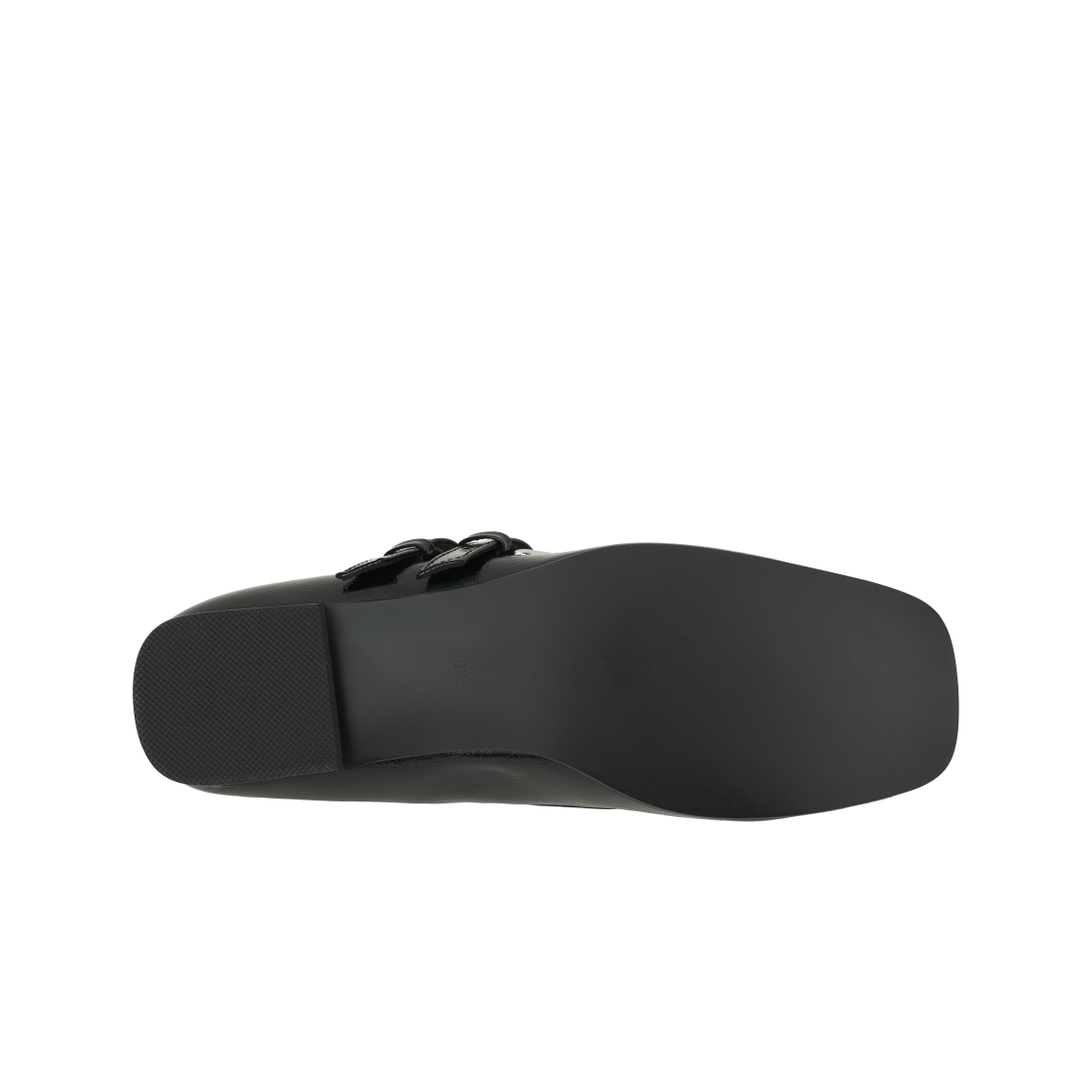 (W) 파르티멘토 발레리나 플랫 블랙((W) Partimento Ballerina Flat Black) - 2