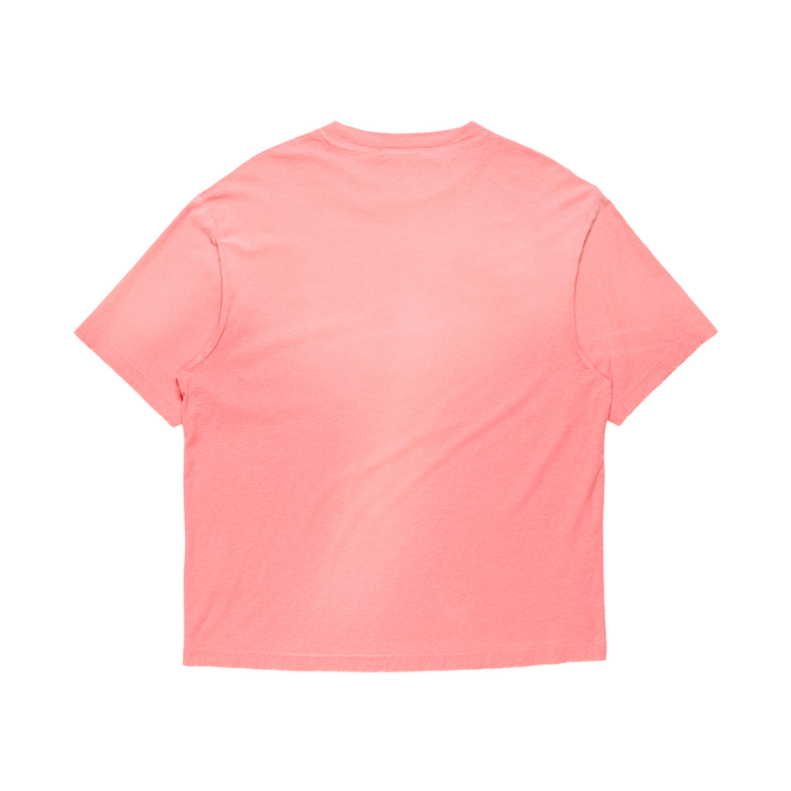 아크네 스튜디오 스프레이드 로고 티셔츠 탱고 핑크(Acne Studios Sprayed Logo T-Shirt Tango Pink) - 2