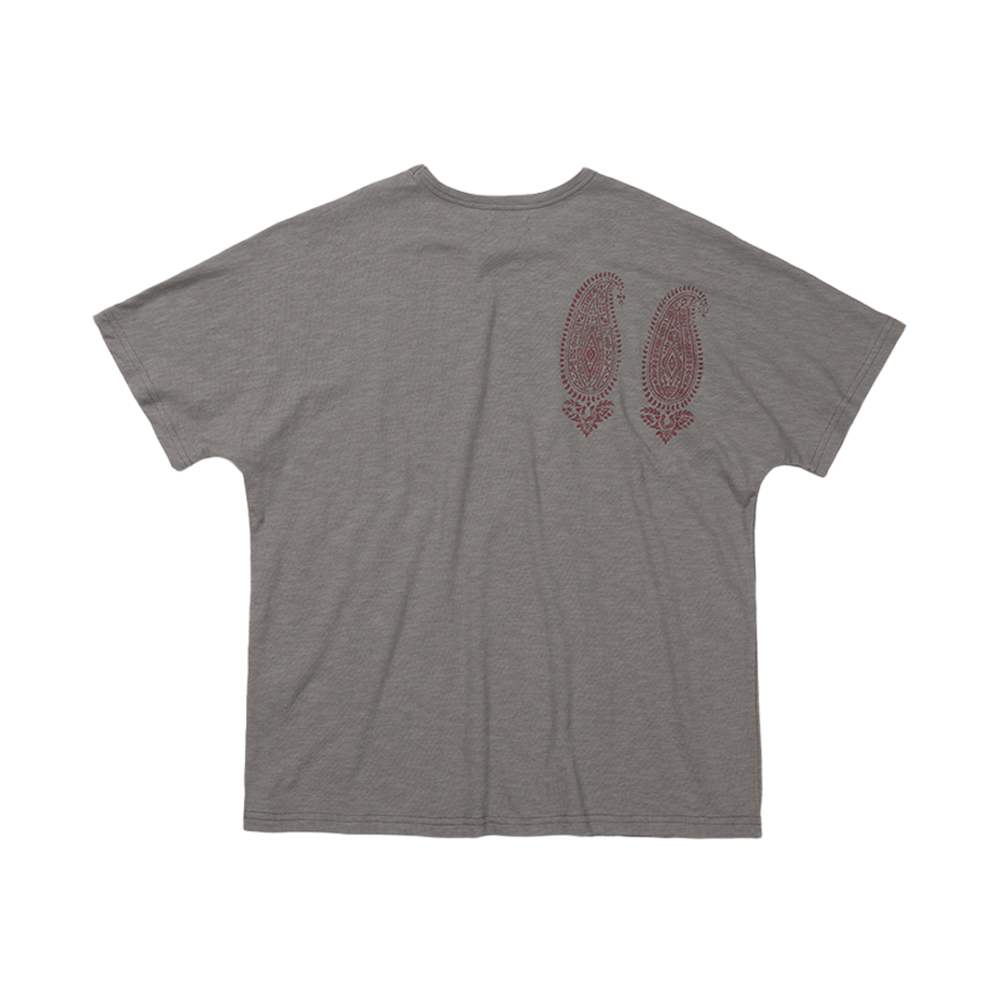 카락터 보테 하프 티셔츠 머드 그레이(Karactor Boteh Half T-shirts Mud Gray) - 2