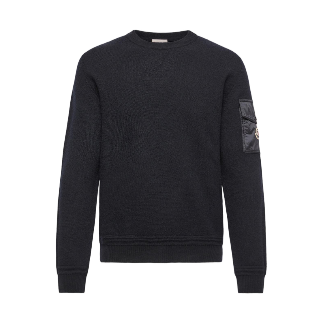 L2-091-9C00001-M1131-776 Moncler Wool Sweater Navy Blue - 26FW