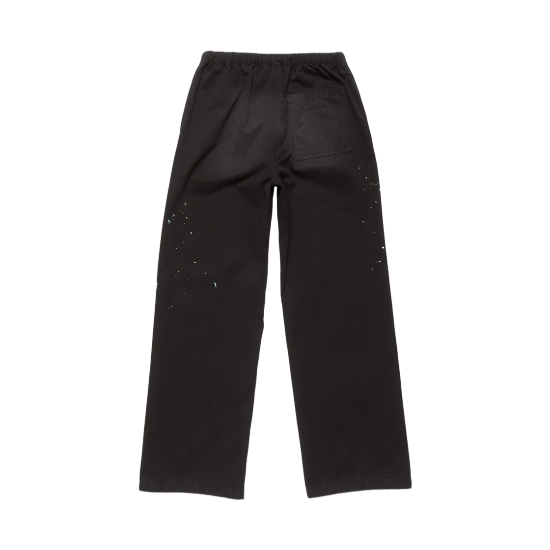 아크네 스튜디오 워시드 코튼 트라우저 블랙(Acne Studios Washed Cotton Trousers Black) - 2