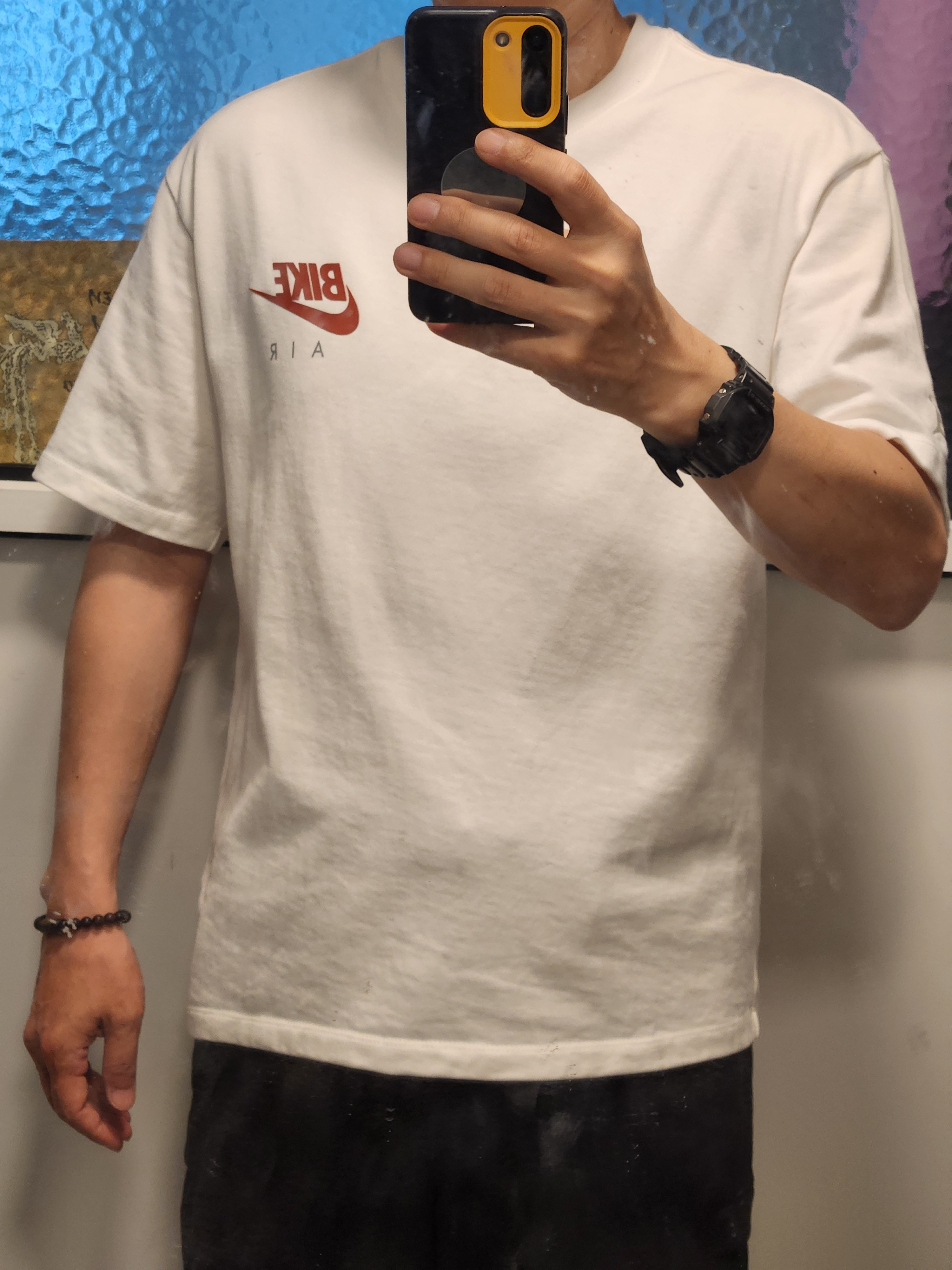 Jordan x Nigel Sylvester T-Shirt Sail (IQ8148-133) 착용 스타일