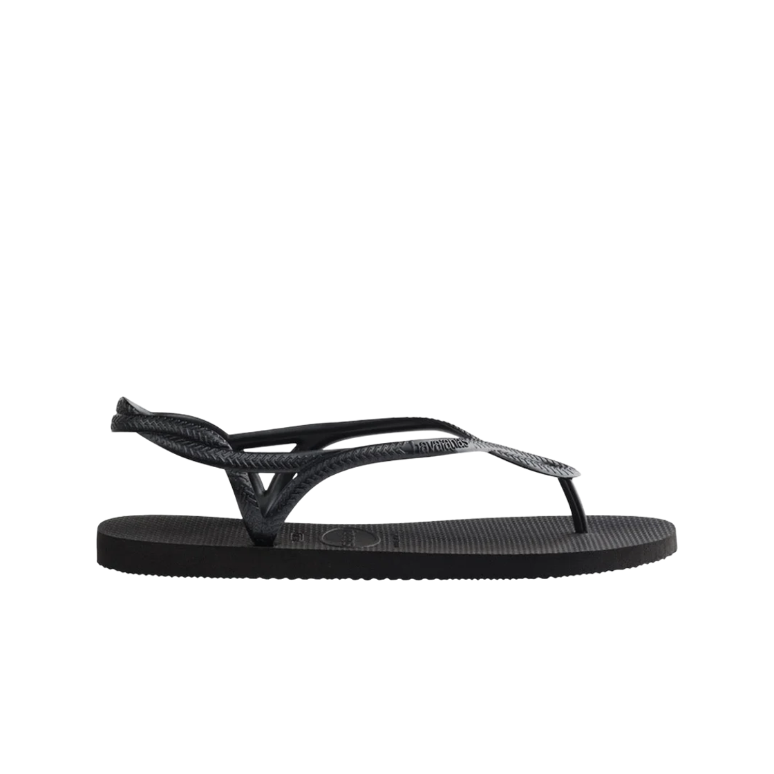 (W) 하바이아나스 루나 샌들 블랙((W) Havaianas Luna Sandals Black) - 1
