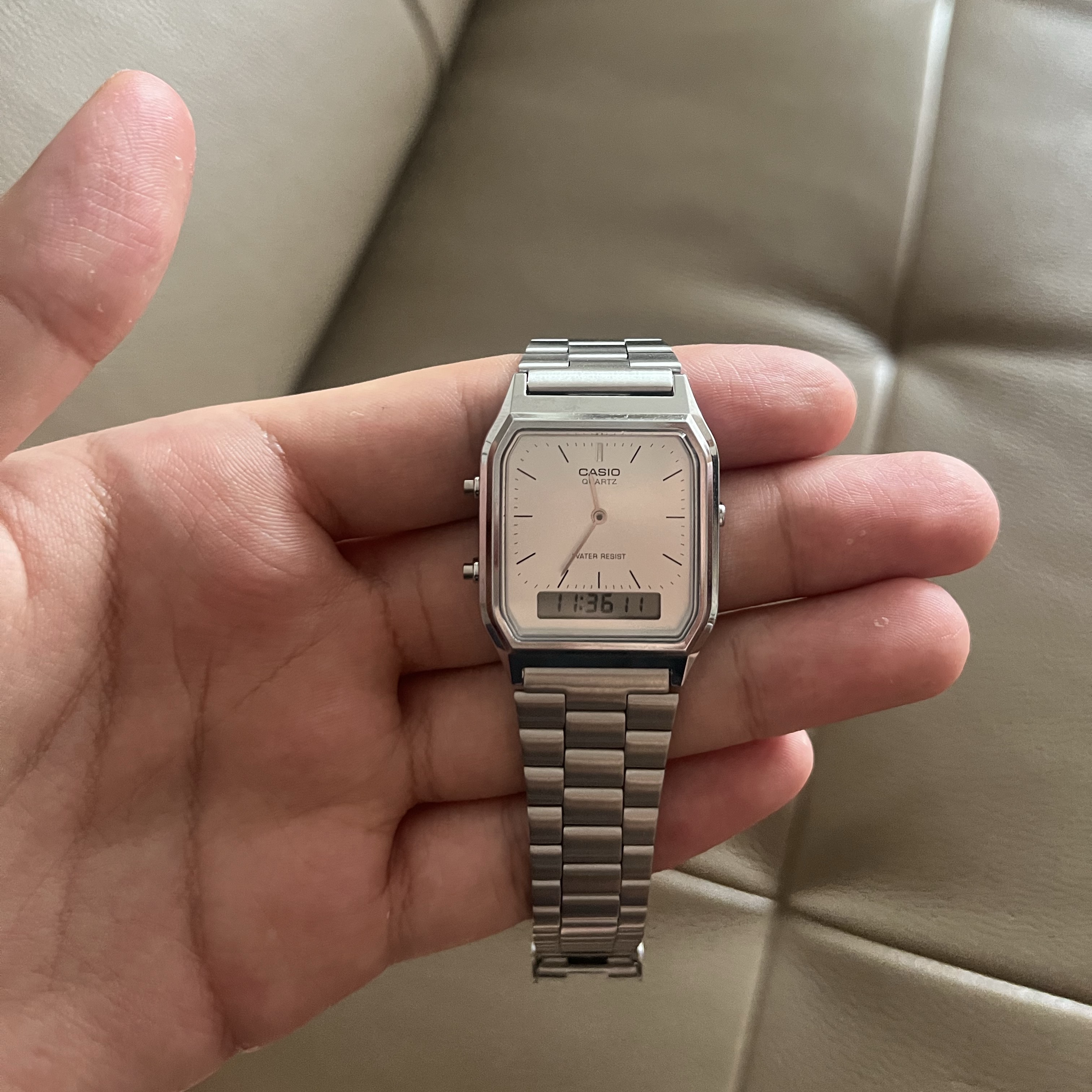 Casio AQ-230A-7AMQY 착용 스타일 - 2