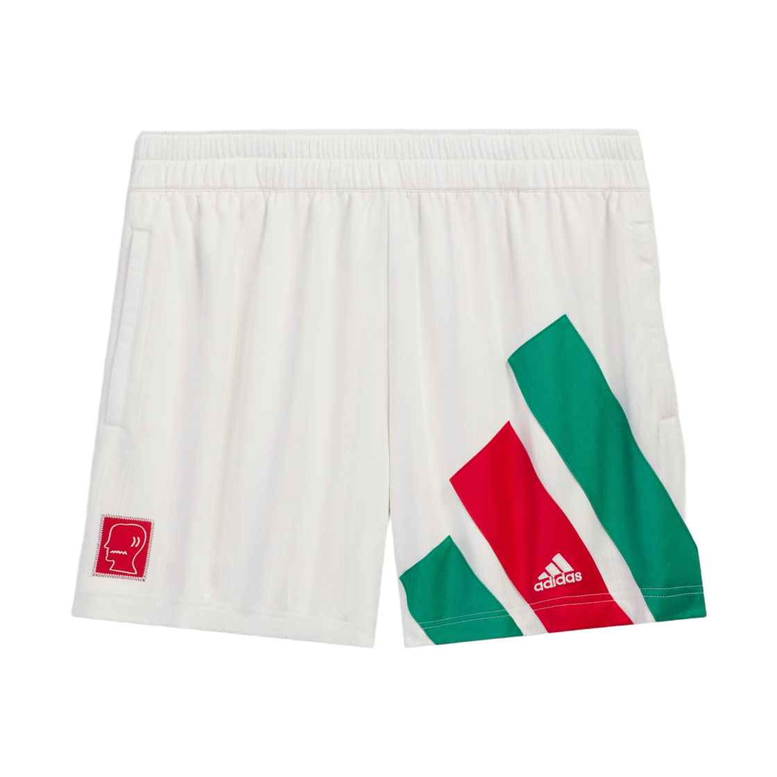 KR2692 Adidas x Brain Dead x Disney Football Short Chalk White - KR Sizing