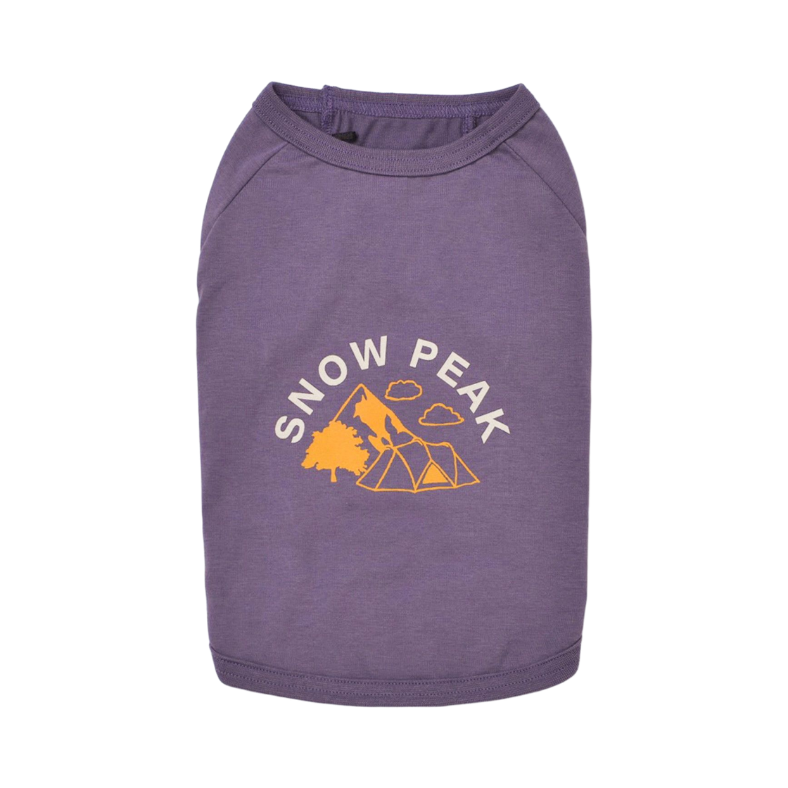 스노우 피크 도그 캠프 티셔츠 퍼플(Snow Peak Dog Camp T-Shirt Purple)