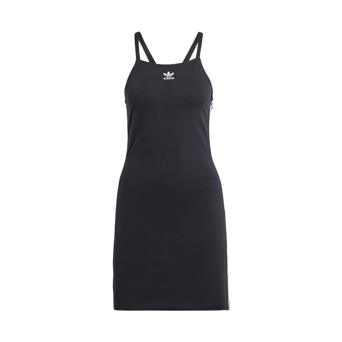 IU2426 (W) Adidas Originals 3-Stripes Mini Dress Black - KR Sizing