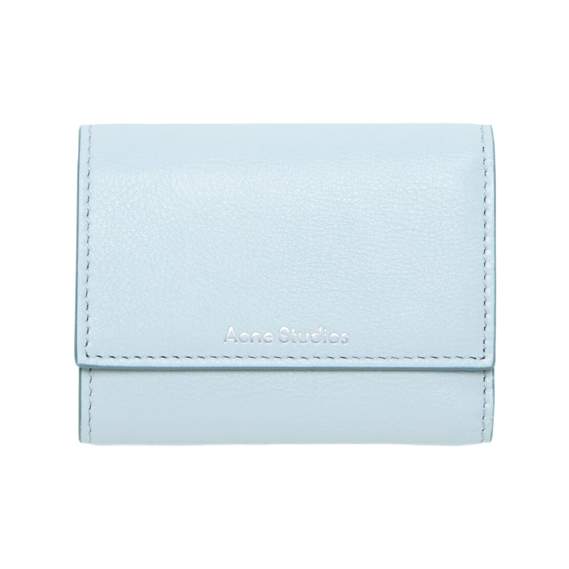 아크네 스튜디오 레더 트라이폴드 월렛 더스티 블루(Acne Studios Leather Trifold Wallet Dusty Blue)