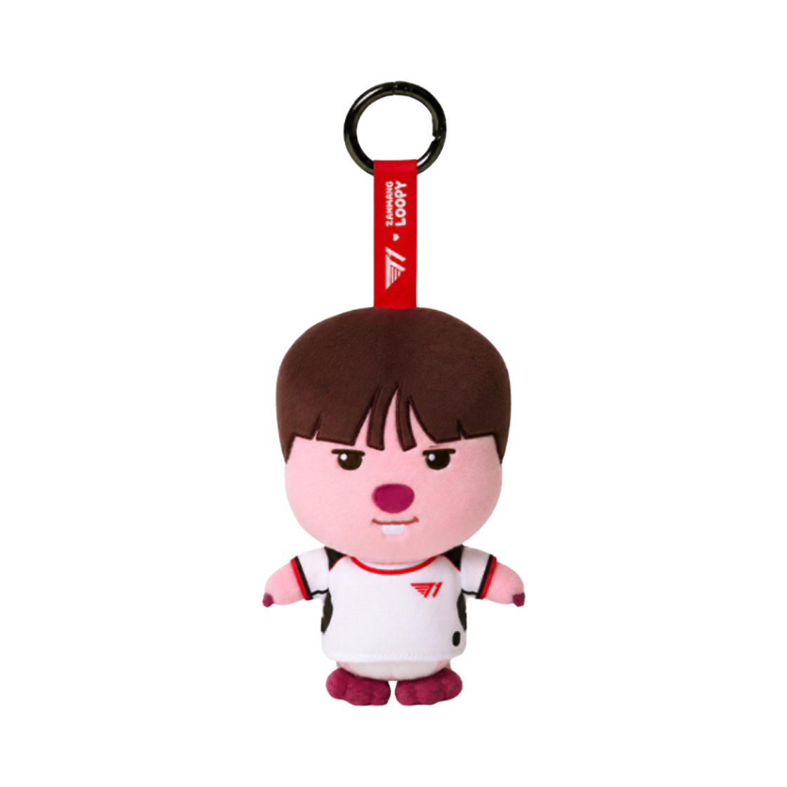 티원 x 잔망 루피 플러시 키체인 페이즈(T1 x Zanmang Loopy Plush Keychain Peyz)