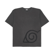 Spao x Naruto Short Sleeve T-Shirt Charcoal