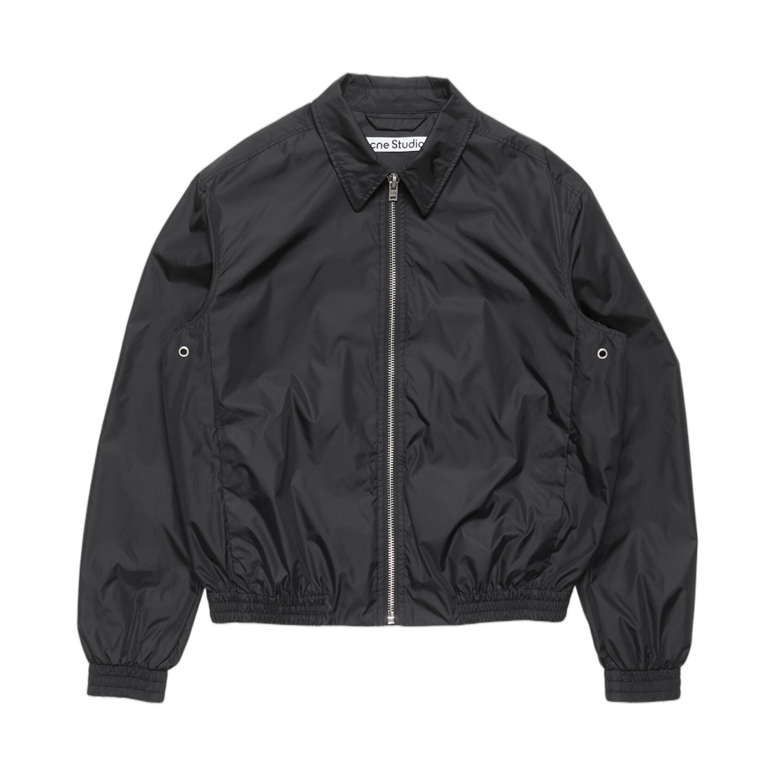 B90902-900 Acne Studios Lightweight Nylon Jacket Black