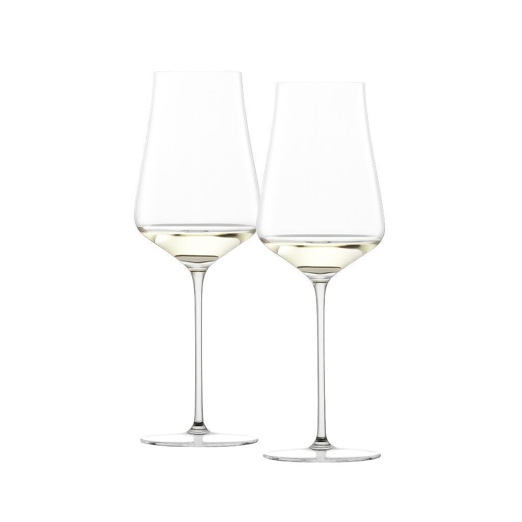 즈비젤글라스 듀오 화이트 와인잔 (381ml) 2p 세트(Zwiesel Glass Duo White Wine Glass (381ml), Set of 2)
