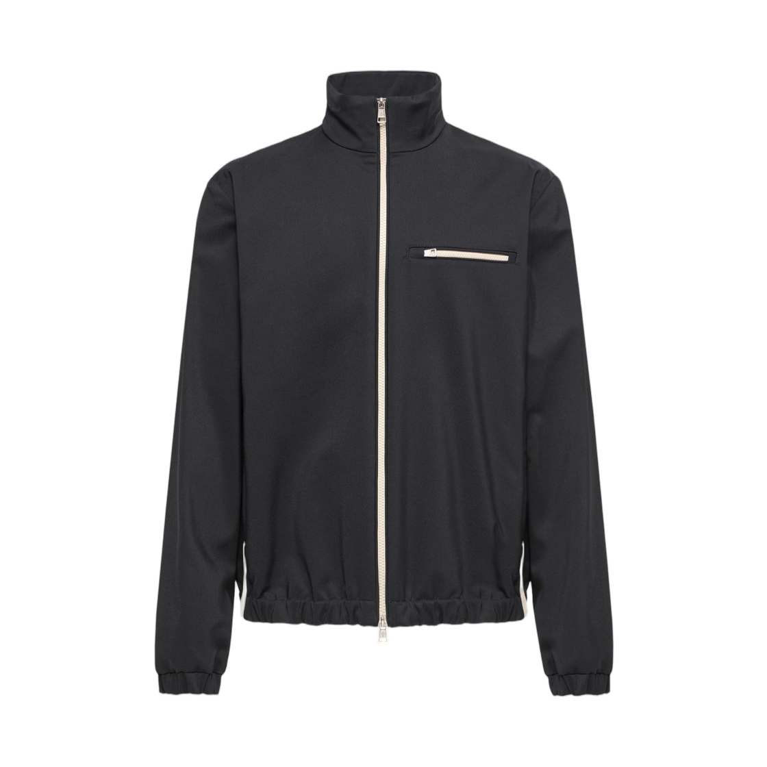 L2-091-1A00049-599LT-778 Moncler Fourioun Cotton Blend Short Jacket Navy Blue - 26FW