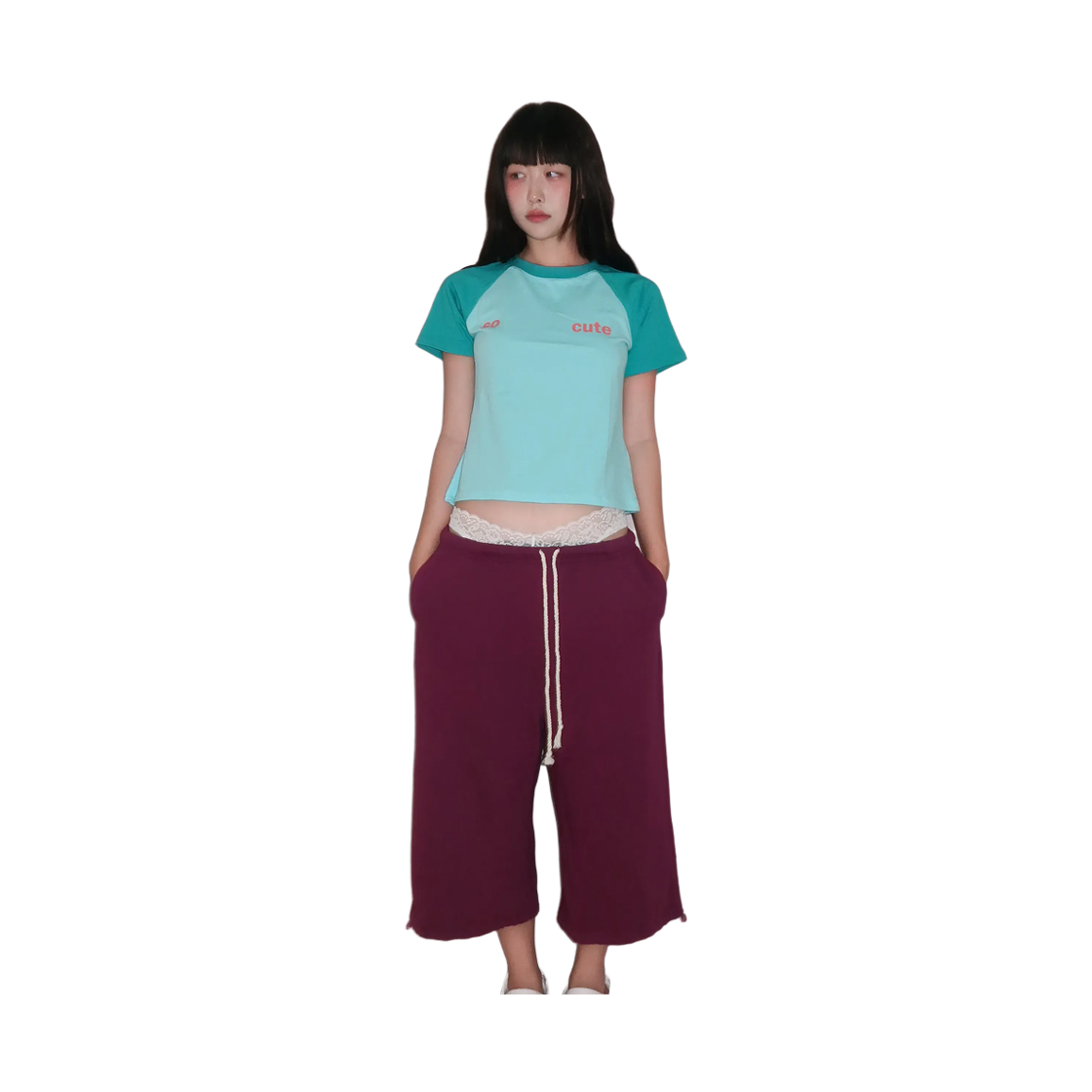 키코지 앤드 터프 미디 스웻 팬츠 퍼플(kikozy And Tough Midi Sweat Pants_Purple) - 5