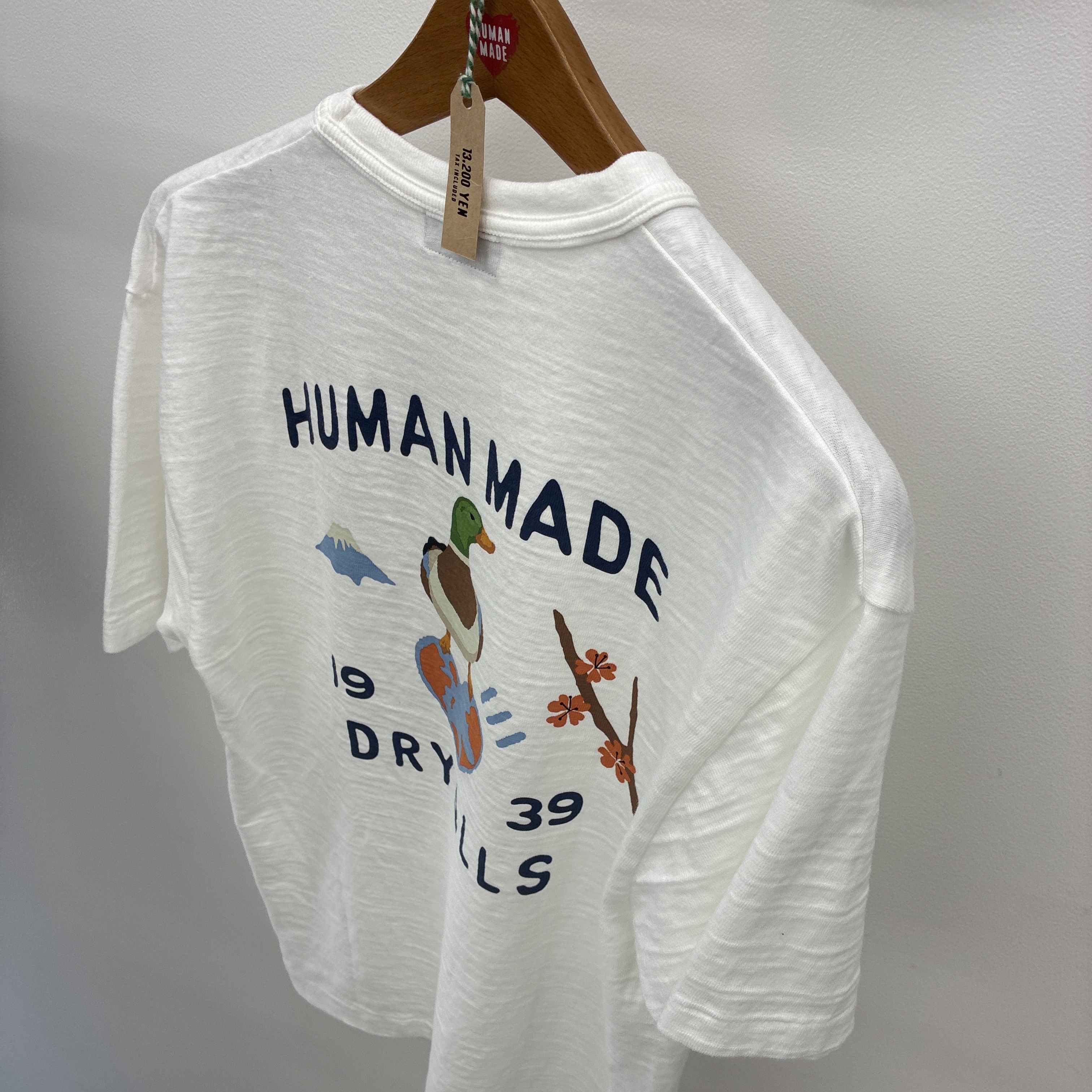 Human Made Graphic T-Shirt White 착용 스타일