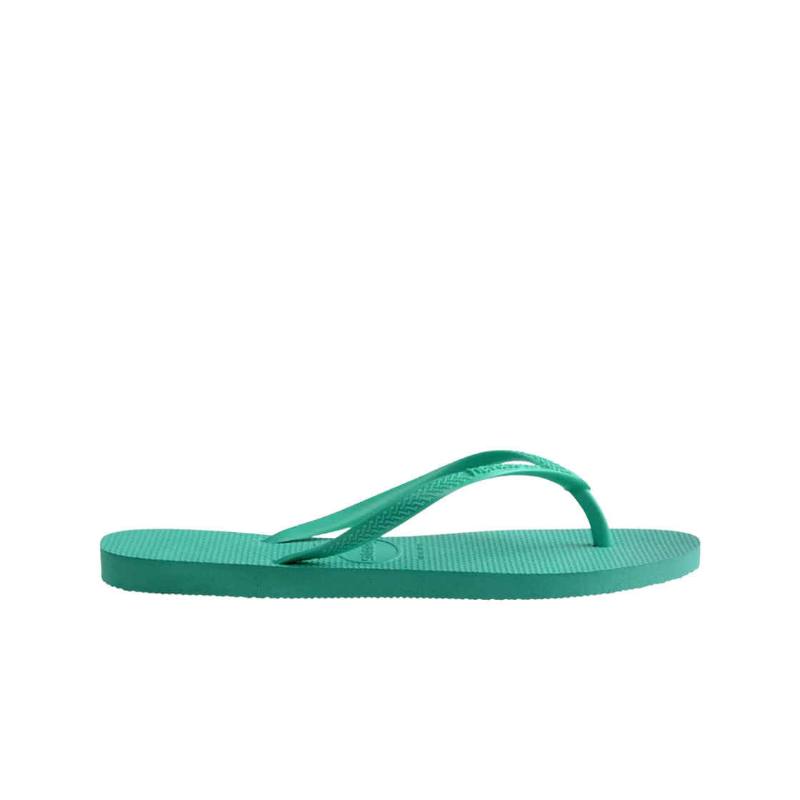 (W) 하바이아나스 슬림 플립 플랍 버츄얼 그린((W) Havaianas Slim Flip Flop Virtual Green)