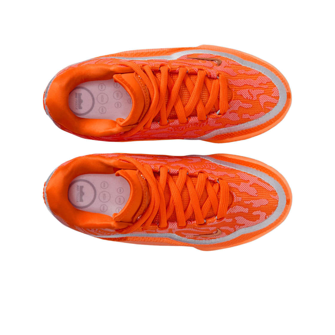 (GS) 나이키 르브론 23 세이프티 오렌지 앤 메탈릭 골드((GS) Nike Lebron 23 Safety Orange and Metallic Gold) - 2