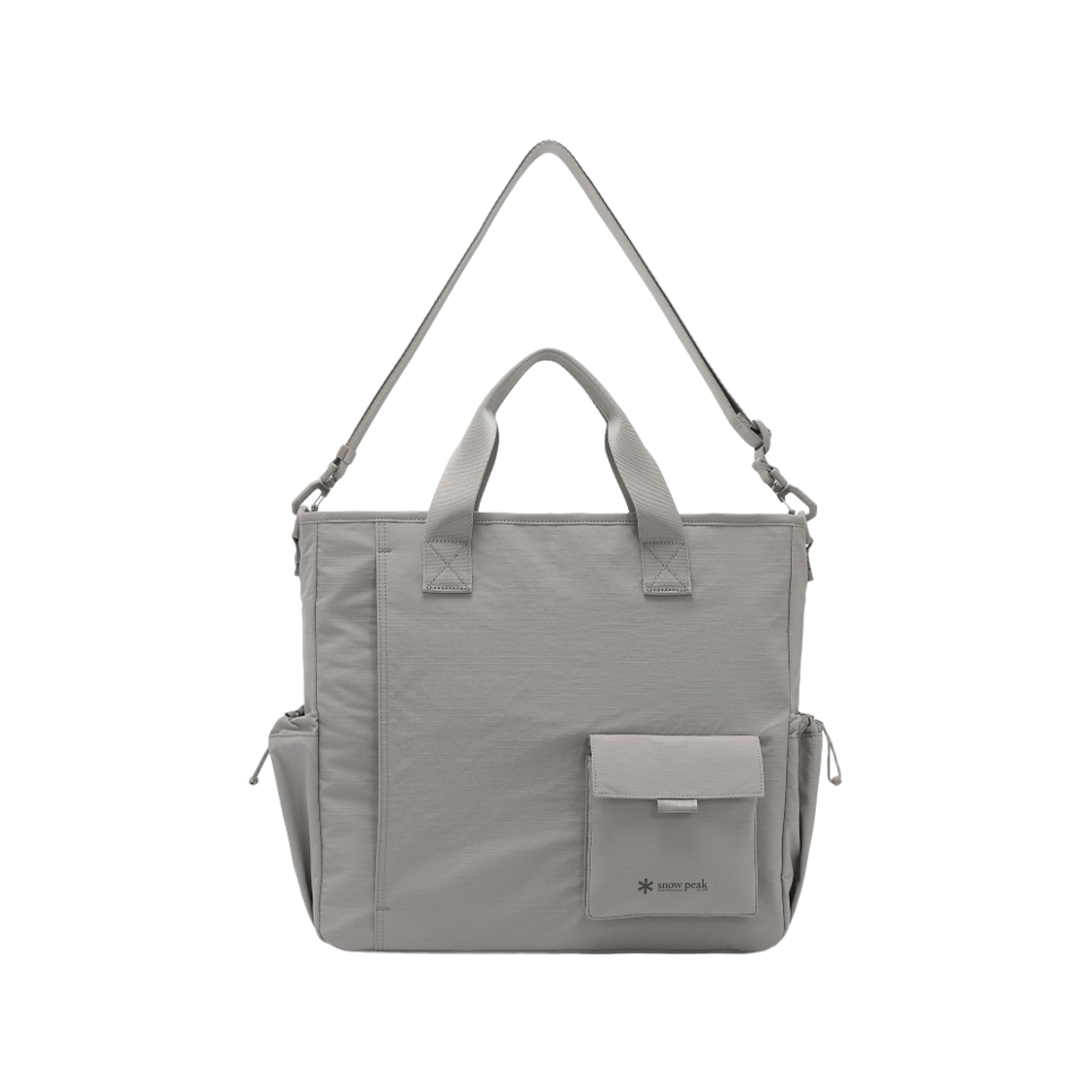 스노우 피크 듀얼 테크 알파 토트백 포지 그레이(Snow Peak Dual Tech Alpha Tote Bag Fog Grey)