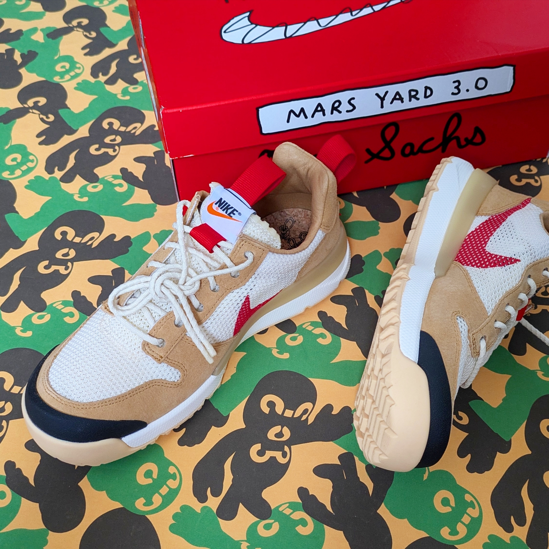 Nike x Tom Sachs Mars Yard Shoe 3.0 Space Camp 착용 스타일 - 1