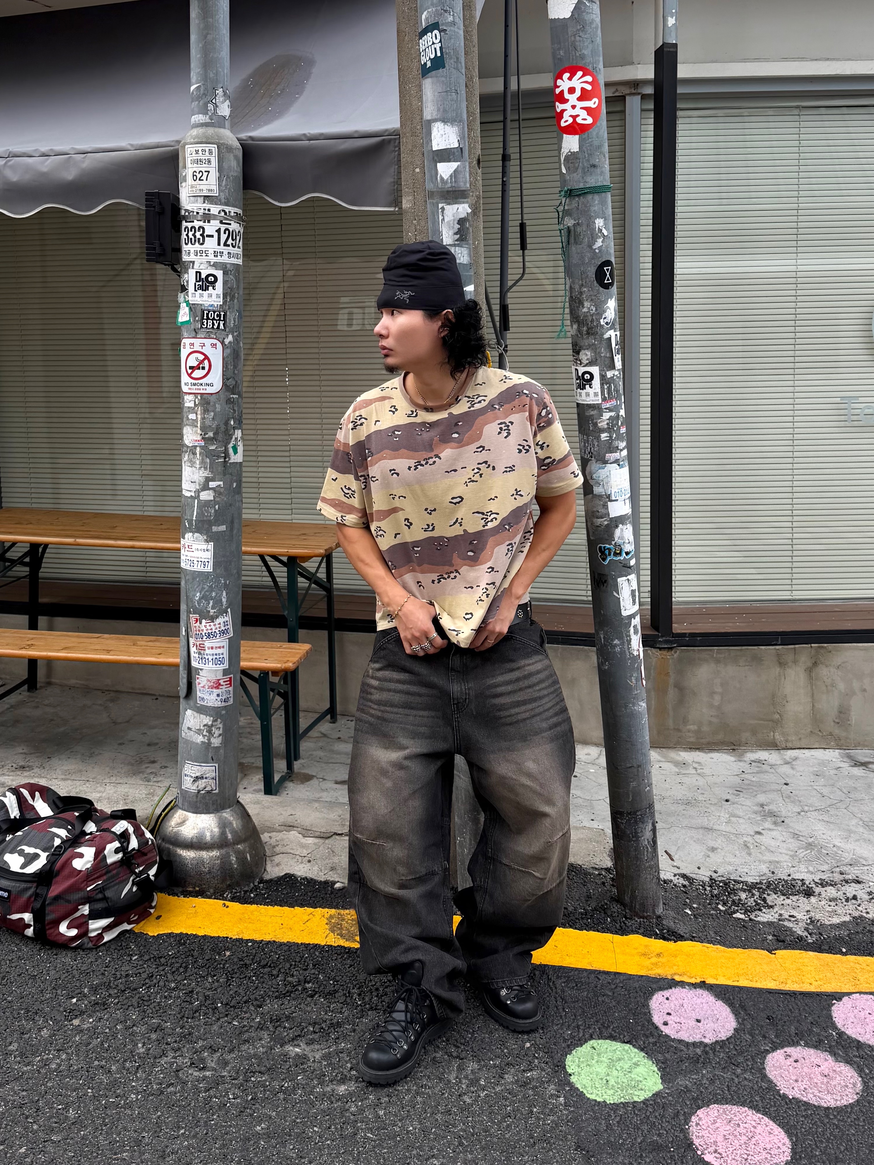 Supreme x Hanes Spider-Man Boxer Briefs Black (2 Pack) - 26SS, Arc'teryx Rho Toque Black 착용 스타일 - 1