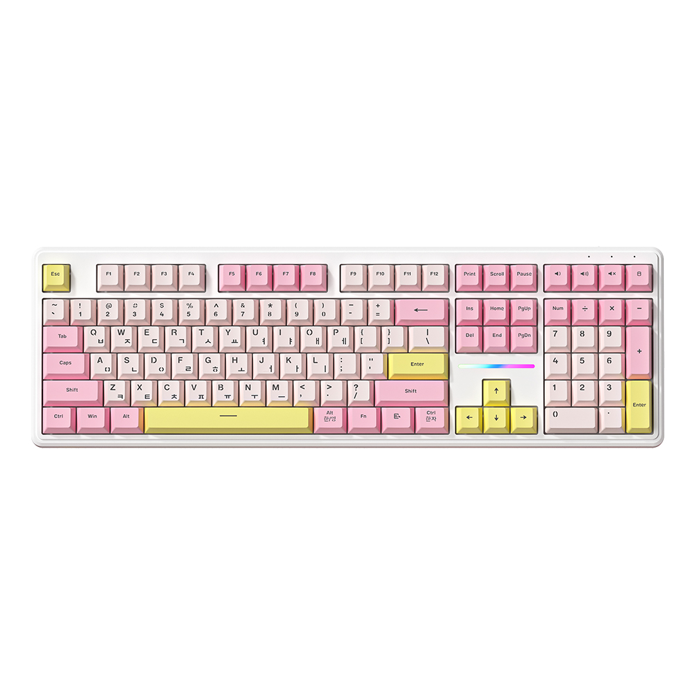 긱스타 GK108FE 유선 사무용 게이밍 풀배열 키보드 멤브레인 (4 컬러)(Geekstar GK108FE Silent Gamming Membrane Keyboard (4 colors)) - 2