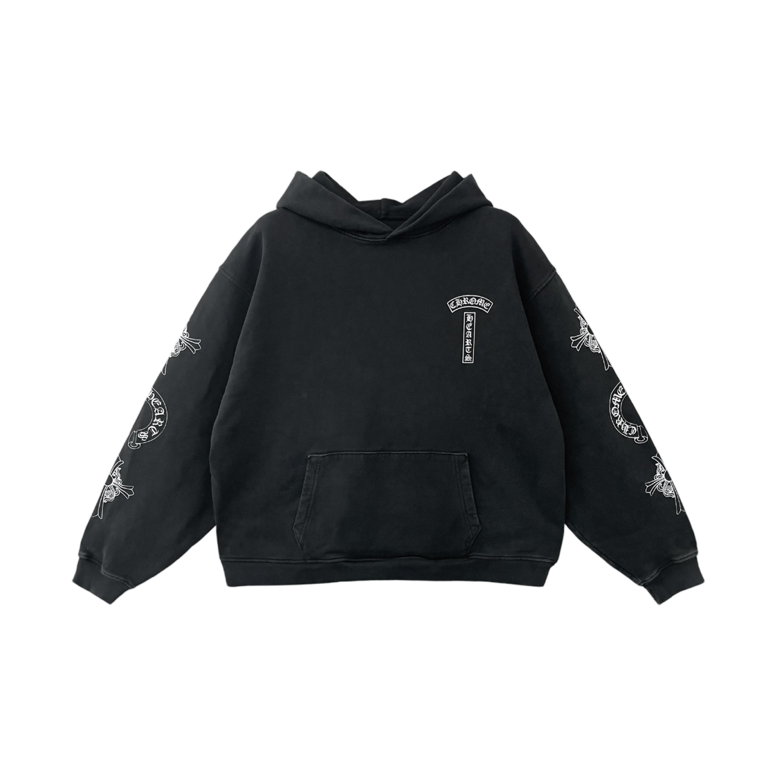 - Chrome Hearts Soap & Water Pullover Hoodie Black