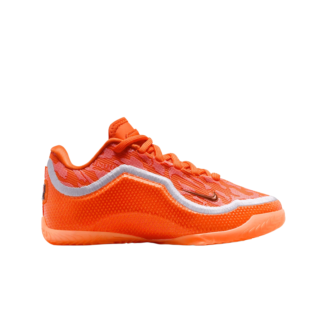 IV4874-800 (GS) Nike Lebron 23 Safety Orange and Metallic Gold