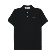 Play Comme des Garcons Black Heart Polo Shirt Black