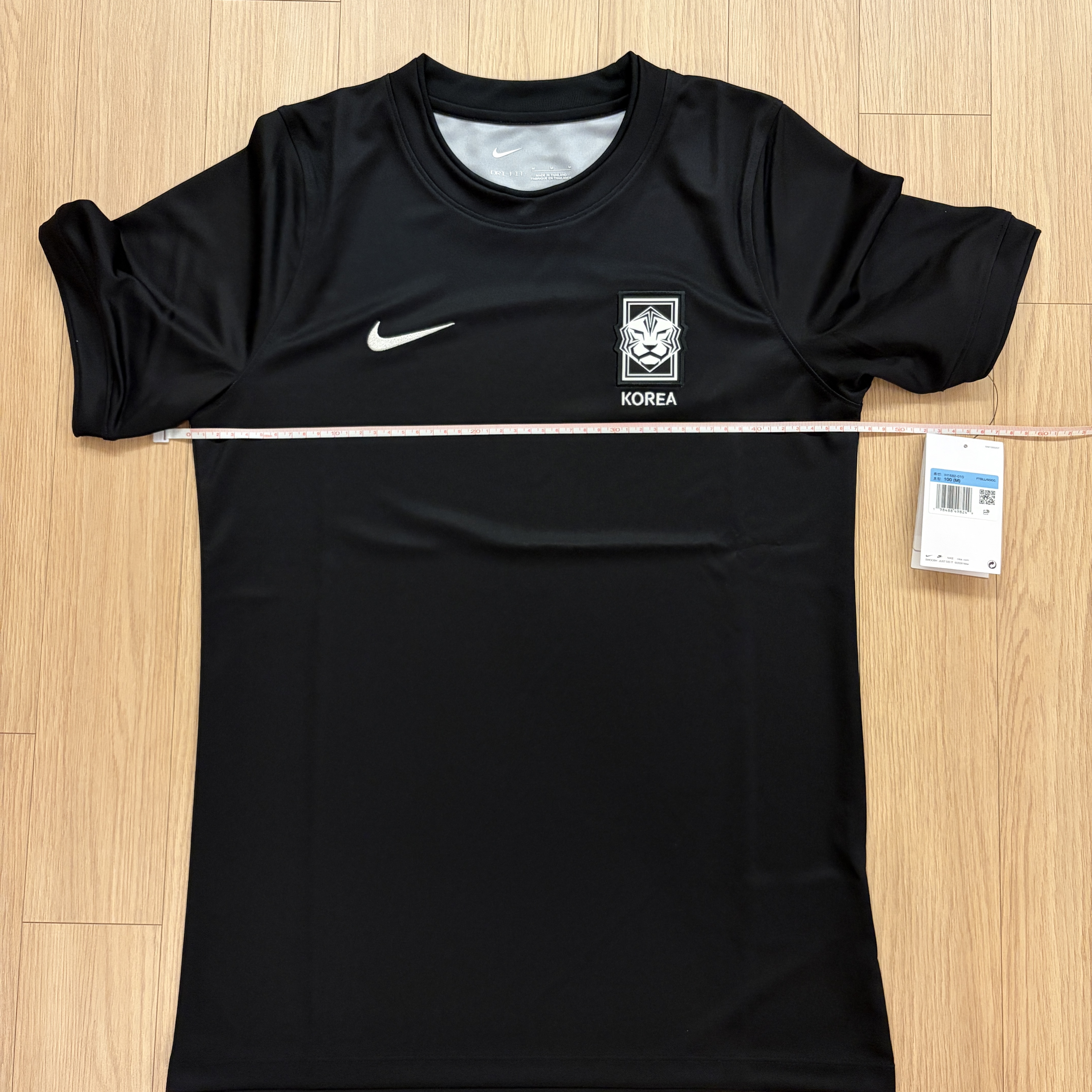 Nike x Peaceminusone Korea Academy Pro Short-Sleeve Football Top Black White, Nike x Peaceminusone Korea Academy Pro Short-Sleeve Football Top Black White (IH1682-010) 착용 스타일 - 3