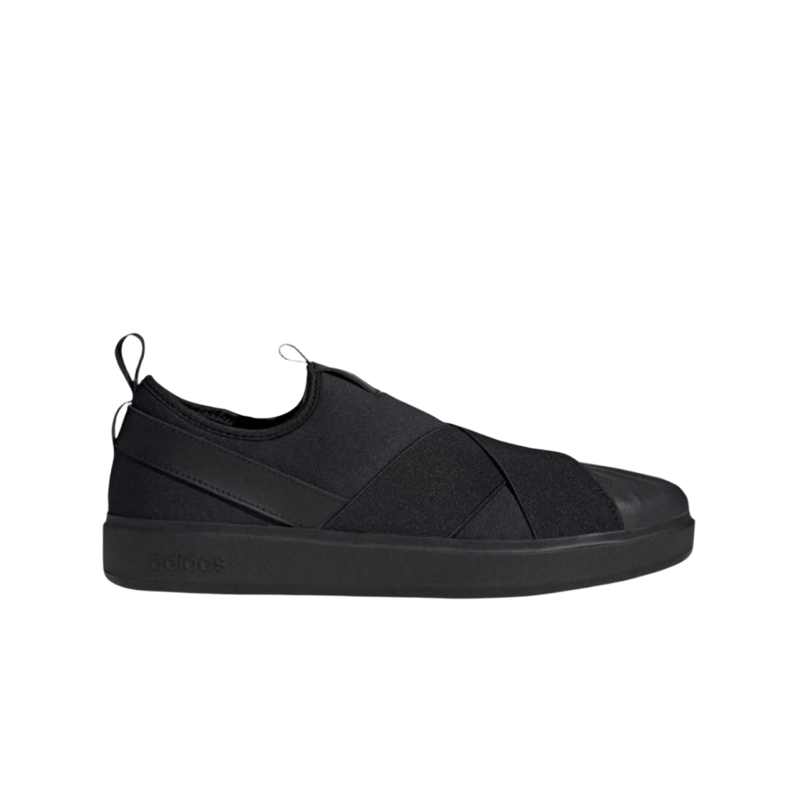 KK0375 Adidas Streettalk Slip-On Core Black Carbon