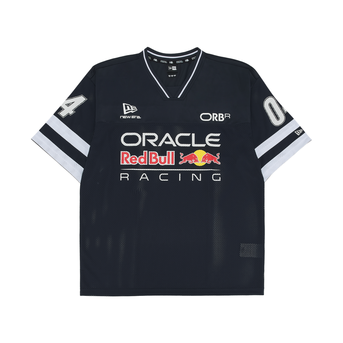 뉴에라 x 오라클 레드불 레이싱 메쉬 티셔츠 네이비(New Era x Oracle Red Bull Racing Mesh T-Shirt Navy)