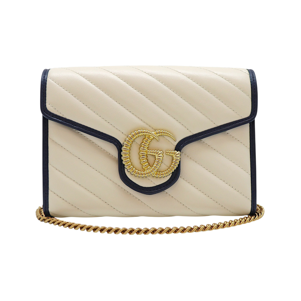 IT4KL9669JSE Gucci Marmont Mini Chain Bag 573807