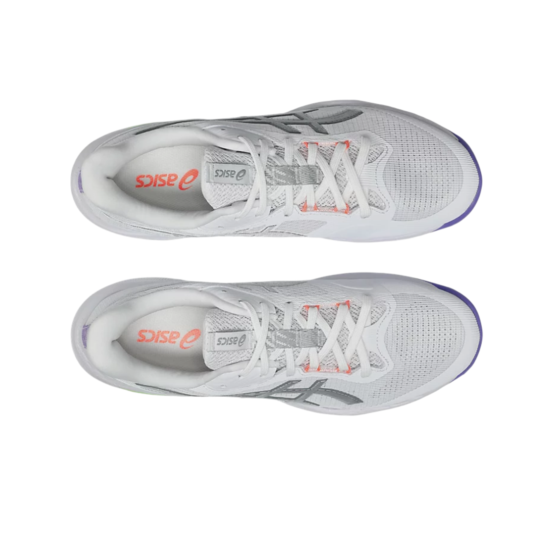 아식스 넷버너 발리스틱 FF 4 화이트 애머시스트 - D 스탠다드(Asics Netburner Ballistic FF 4 White Amethyst - D Standard) - 2
